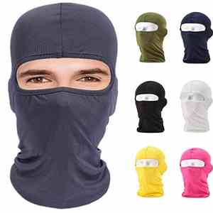 Vente en gros de cagoule de printemps en polyester/coton écologique grande taille pour une protection complète de la tête, du visage et du cou - Product Image 5