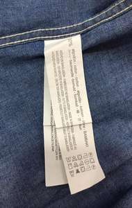 เสื้อผ้าแบรนด์เนมส่วนเกินจากบังกลาเทศ เสื้อเชิ้ตแขนยาวผ้าเดนิมลำลองสำหรับผู้ชาย ผ้าฝ้าย ติดกระดุม ปิดปกเสื้อ - Product Image 6