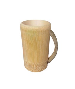 Wholesale <b>Bamboo</b> Beer Mug 4 <b>Bamboo</b> <b>Cups</b> Serving Tray Eco-Friendly Handmade Party Drinkware 40Oz Capacity Classic Style Quality - Product Image 4