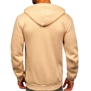 เสื้อฮู้ดแขนยาวสำหรับผู้ชายผ้าคอตตอนโพลีเอสเตอร์เป็นมิตรต่อสิ่งแวดล้อมสำหรับฤดูหนาวโลโก้ออกแบบได้ตามต้องการ - Product Image 5