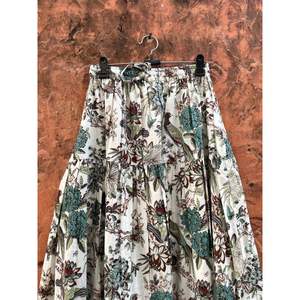Peacock Design Bohemian Style Cotton Long Wear <b>Skirts</b> Indian Tunic Women <b>Skirt</b> Boho Floral Printed <b>Maxi</b> - Product Image 2