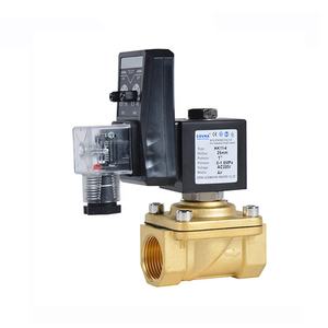 1 12 NPT 10 Bar 12 V ayarlanabilir gaz Solenoid vanalar haneli zamanlayıcı zamanlanmış selenoid vana piston montajı - Product Image 4