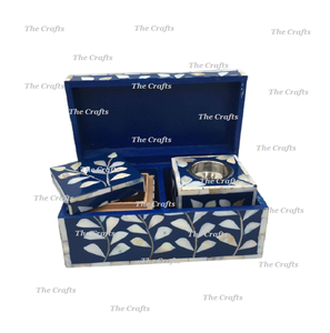 Wooden And Mother Of Pearl Dukhoon <b>Burner</b> Set Customized Size And Shape Home Fragrance Mabkhara At Lowest Prices - Product Image 1