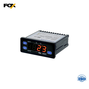 Contrôleur de température numérique CONOTEC FOX-2CD1, contrôle à 2 étages, contrôle de verrouillage, Celsius/Fahrenheit - Product Image 2