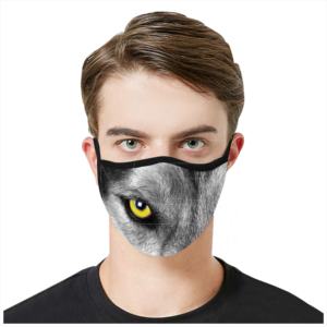 Masque facial imprimé Wolf/masque facial anti-poussière en service OEM - Product Image 3