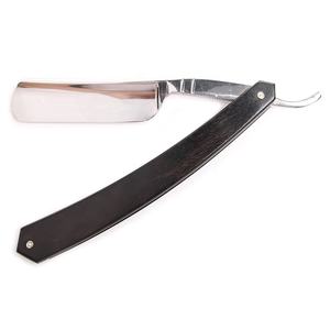 Navaja de Afeitar de Acero Inoxidable de Alta Calidad con Mango Personalizado, Hoja Única, No Desechable, para Barbería y Salón de Belleza, OEM Privado - Product Image 1