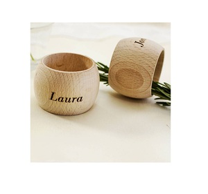 Porte-serviettes en bois et boîtes à mouchoirs pour usage domestique - Product Image 2