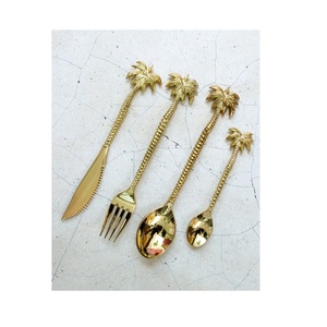 Cuillère à fourchette en laiton de haute qualité pour couteau et cuillère et couverts en laiton et utilisation pour les restaurants et la cuisine et les restaurants - Product Image 2