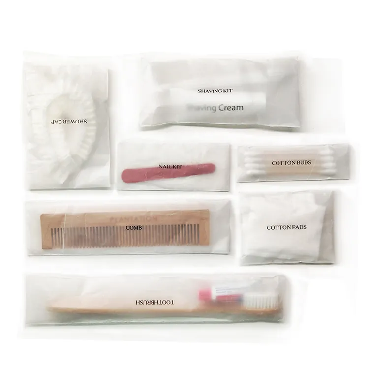 Eco-friendly Packaging Disposable Guest Room Hotel Amenities