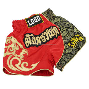 Pantalones cortos Mma Boxeo Muay Thai impreso pantalones de boxeo de los hombres de Kickboxing de entrenamiento deportivo lucha usar pantalones de boxeo - Product Image 5