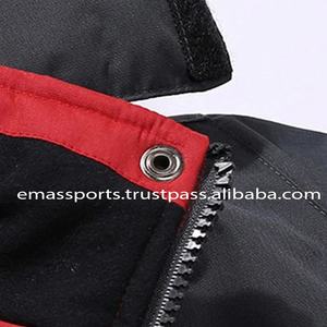 Chaqueta cortavientos con cremallera de moda para hombre personalizada de alta calidad 2021 con plumas transpirable y ecológica - Product Image 4