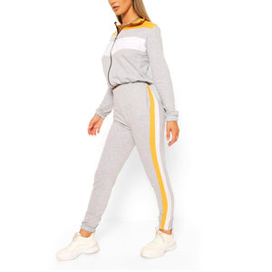 Women's Fitness Tracksuit Set Warm Long Sleeve Casual Crop <b>Top</b> Hoodie & Sweatpants Sportswear - Product Image 6