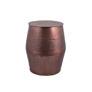 Juego de mesa auxiliar de cobre de lujo hecho a mano más vendido, excelente calidad, diseño moderno, uso doméstico, mesa de centro de granja, venta al por mayor - Product Image 2