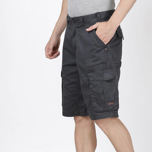 Pantalones Cortos Cargo de Verano con Logotipo Personalizado, Color Liso, 100% Algodón, Pantalones Cortos Deportivos Casuales para Hombre, Pantalones Cortos Esenciales - Product Image 3