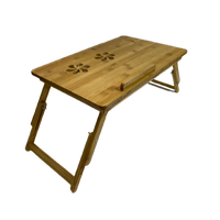 Nouvelle table d'étudiant moderne et compacte pour ordinateur portable, pliable, fabriquée au Vietnam, facile à assembler, respectueuse de l'environnement
