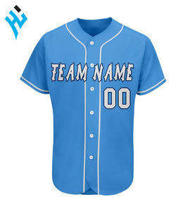 Maillot de baseball en Polyester pour hommes, vêtements de base-ball par Sublimation, personnalisés, à manches courtes, bon marché, créateur, nouveau Style - Product Image 3