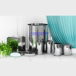 Ensembles de salle de bain uniques, pour la décoration de la maison, en métal, du salon, du salle d'eau, set de toilette décoratifs - Product Image 3