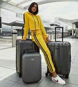 wholesale Custom Women Clothing Plain Tracksuit Sexy Sport Wear Training Suit - Product Image 6