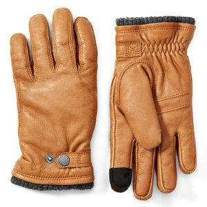 Guantes de invierno con pantalla táctil de alta calidad, guantes de invierno informales para exteriores hechos con guantes de cuero de tela cálida de Pakistán - Product Image 1