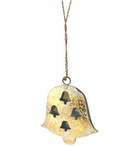 METAL GOLD and <b>WHITE</b> <b>TREE</b> TYPE <b>CHRISTMAS</b> <b>DECORATION</b> HANGING ORNAMENT HIGH QUALITY METAL <b>CHRISTMAS</b> <b>DECORATION</b> - Product Image 1