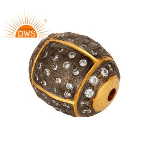 Último Modelo 2026: Cuentas de Plata de Ley con Gemas Naturales de Circonia Cúbica para Fabricantes de Joyería Femenina - Product Image 3