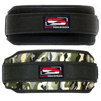 Ceinture de musculation de haute qualité en cuir de vachette et néoprène avec soutien dorsal antidérapant unisexe à prix abordable