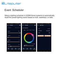 Alimentation électrique intelligente Liteputer pour la maison, 15W-100W, CC 20-40V/24V, courant/tension constante, PF élevé (>0,9), température de fonctionnement -20~+45°C