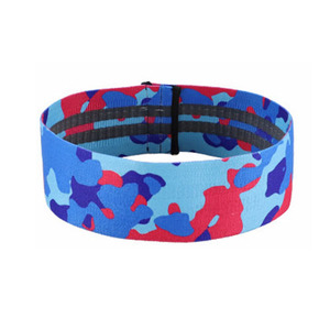 Hip Booty Resistance Band with <b>Rubber</b> logo Fitness Hip Circle Booty 1 Level and Large Long and Short Resistance Band - Product Image 2