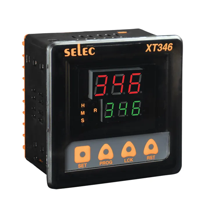 Selec Make Multifunction Digital Timer、Dual Display、9 Time Ranges、96ミリメートルX 96ミリメートル