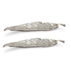 Antiqued Metal <b>Serving</b> Tray <b>Set</b> Modern 3 Different Sizes Shapes Home Restaurant Kitchen Accessories Decorative tray - Product Image 5