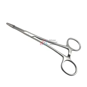 Stainless Steel Surgical Olsen Hegar Needle Holder with Serrated Jaws 6.5inch Surgical Dental Instruments Needle Holder Forceps