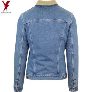 2021 Latest Design Men Denim <b>Jacket</b> <b>Slim</b> <b>Fit</b> <b>Jacket</b> Men Brand Stylish Denim <b>Jacket</b> - Product Image 2
