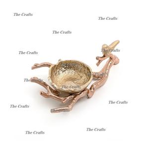 Bol décoratif en aluminium, design unique, bol de service pour aliments, taille et forme personnalisées, bol pour fruits secs, chocolat - Product Image 1