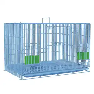 Cage pour animaux domestiques à deux niveaux en plastique, cage pour élevage des petits animaux, volaille, animaux domestiques