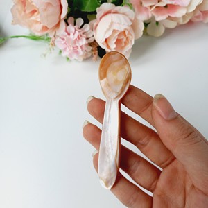 Couverts en forme de boule mère de perle, cuillère Caviar, en coquille, Logo Laser personnalisé, vente en gros, fantaisie exquise, 1 pièce - Product Image 3