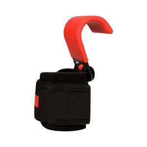 Support de poignet pour musculation professionnel 2025, crochet en acier métallique pour tractions, sangles de barre, poignées en acier réglables pour la salle de sport - Product Image 1