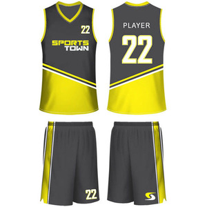 Wholesale custom sublimation print basketball uniform professional wears best quality - Product Image 4