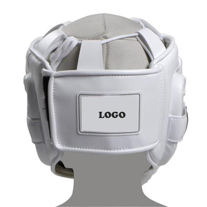 High Quality Professional Boxing Headgear Custom Design Leather PU <b>Training</b> <b>Head</b> Guard - Product Image 2