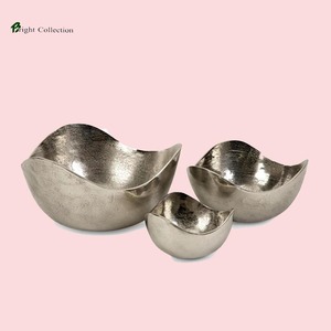 Bol à feuille décorative, en aluminium plaqué cuivre, gaufré, 3d, feuille métallique, or Rose, décor - Product Image 6