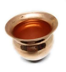 ทองแดงบริสุทธิ์ Lota สำหรับบ้านและวัดในราคาต่ำจากผู้ผลิตอินเดีย - Product Image 3