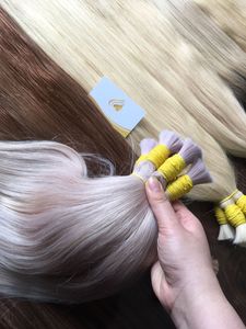 สีบลอนด์ขนาดใหญ่60ซม.,สีบลอนด์จำนวนมาก,ความยาวเต็มสุดหนาจากบนลงล่างสุด - Product Image 2