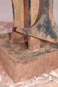 Sculpture en métal brutaliste - Product Image 4