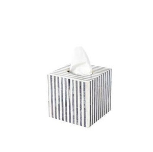 ที่ใส่กระดาษทิชชูแบบฝังกระดูก,กล่องตกแต่งแบบคลาสสิกสำหรับตกแต่งบ้าน - Product Image 2