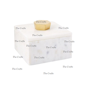 Boîte à bijoux en marbre de qualité exclusive avec couvercle, cadeaux de mariage et d'anniversaire, boîte à bijoux à prix acceptables - Product Image 2