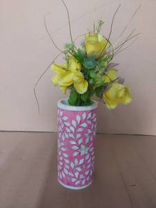 Incrustation d'os vase à fleurs dessus de table usage décoratif pour mariage royal et festival maison et hôtel articles décoratifs design supérieur - Product Image 3