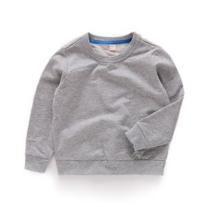 High Quality Spring Fall Children's <b>Boys</b> Solid Knitted 100% Cotton <b>Hoodies</b> with Custom Logo and Color Options - Product Image 5
