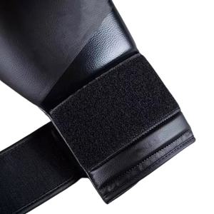 Gants de boxe personnalisés en cuir PU noir imperméable de 12 oz pour les arts martiaux, marque RECENT, taille universelle - Product Image 4