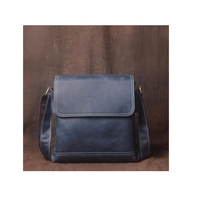 Echt Lederen Messenger Bag Voor Mannen Crossbody Stijl