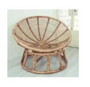 越南环保藤制帕帕桑椅/现代客厅家具
