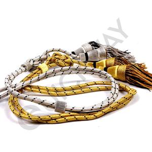 Uniforme ceremonial y accesorios Cuerda de corneta de caballería Más grande Color sólido personalizado 2 Diseño Cuerda de corneta de caballería - Product Image 2